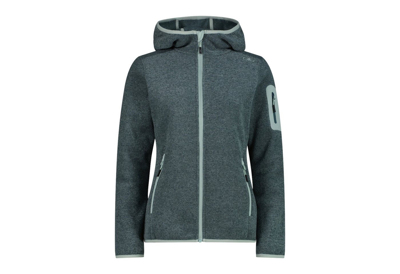 CMP Fleecejacke CMP Damen Fleecejacke Woman Jacket Fix Hood 3H19826A von CMP