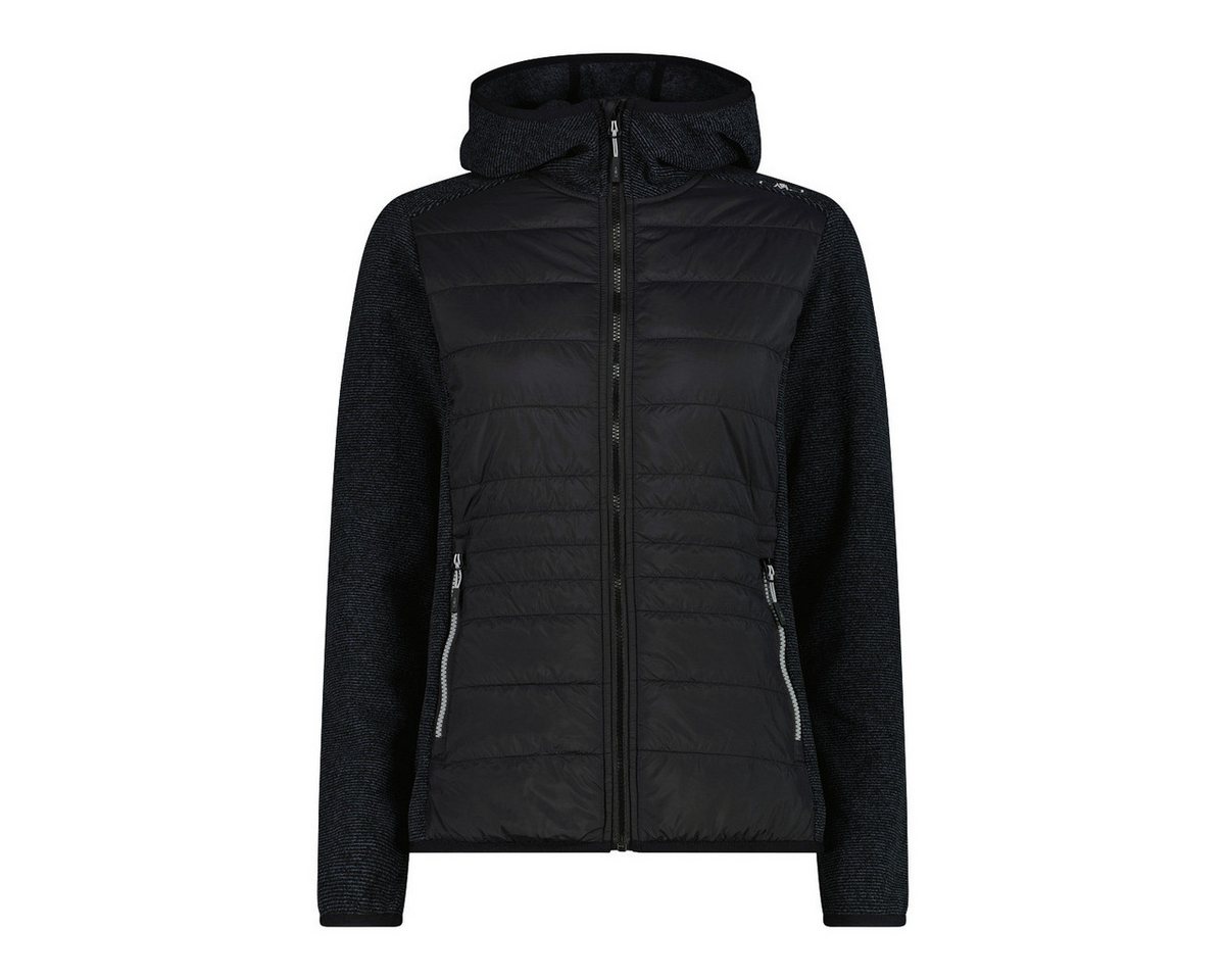 CMP Fleecejacke CMP Damen Fleecejacke Woman Jacket Hybrid Fix Hood 35H1626 von CMP
