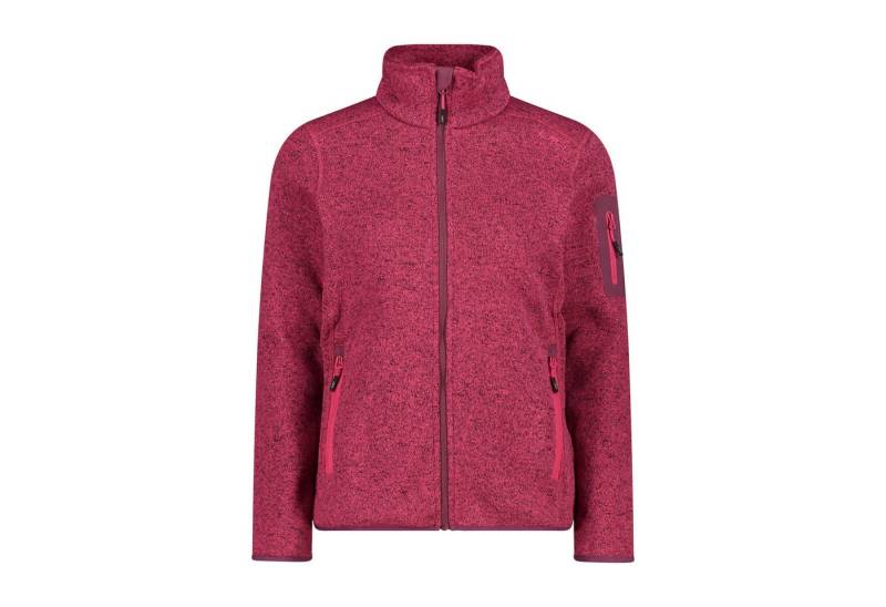 CMP Fleecejacke CMP Damen Jacke Knitted Melange Fleece Jacket 3H14746 von CMP