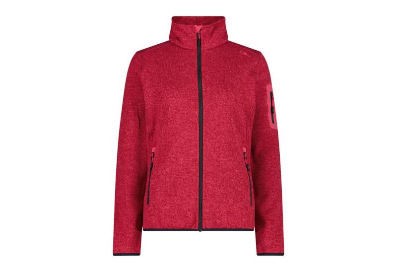 CMP Fleecejacke CMP Damen Jacke Knitted Melange Fleece Jacket 3H14746 von CMP