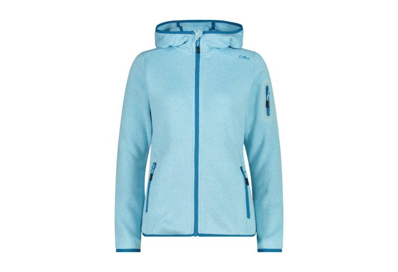CMP Fleecejacke CMP Damen Jacke Knitted Melange Hoody 3H19826 von CMP