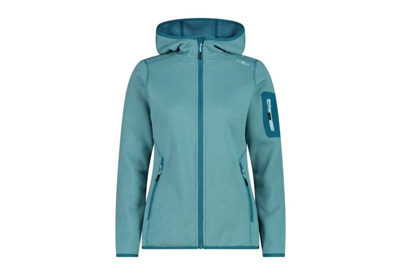 CMP Fleecejacke CMP Damen Jacke Knitted Melange Hoody 3H19826 von CMP