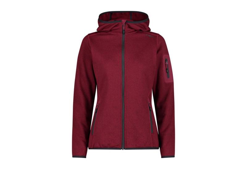 CMP Fleecejacke CMP Damen Jacke Knitted Melange Hoody 3H19826 von CMP