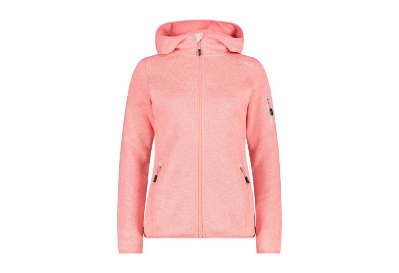 CMP Fleecejacke CMP Damen Jacke Knitted Melange Hoody 3H19826 von CMP