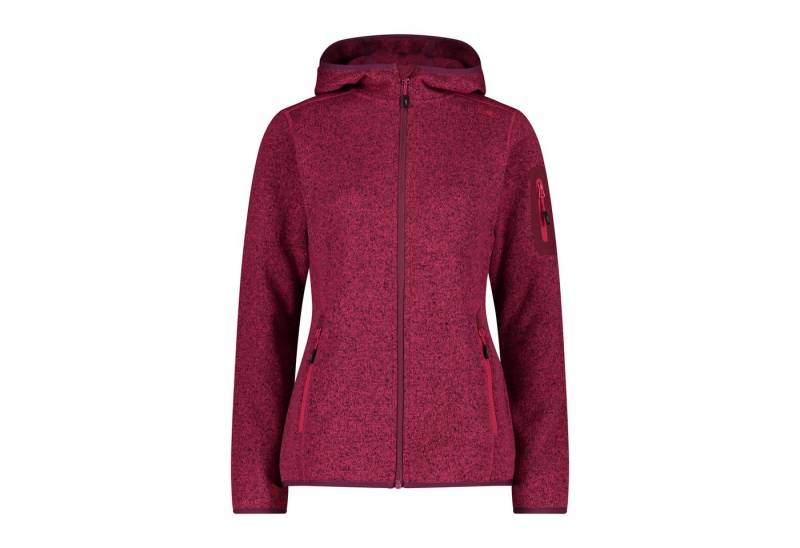 CMP Fleecejacke CMP Damen Jacke Knitted Melange Hoody 3H19826 von CMP