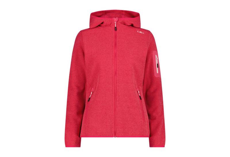CMP Fleecejacke CMP Damen Jacke Knitted Melange Hoody 3H19826 von CMP