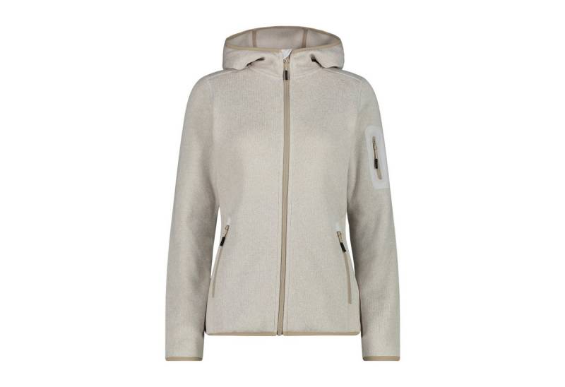 CMP Fleecejacke CMP Damen Jacke Knitted Melange Hoody 3H19826 von CMP