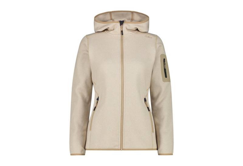 CMP Fleecejacke CMP Damen Jacke Knitted Melange Hoody 3H19826 von CMP