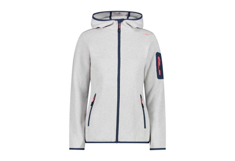 CMP Fleecejacke CMP Damen Jacke Knitted Melange Hoody 3H19826 von CMP