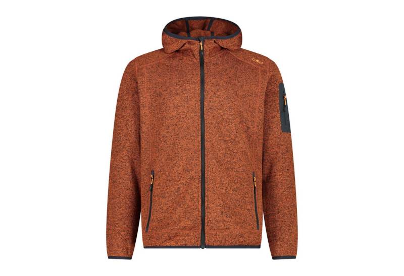 CMP Fleecejacke CMP Herren Fleecejacke Knitted Fix Hood Jacket 3H60847N von CMP
