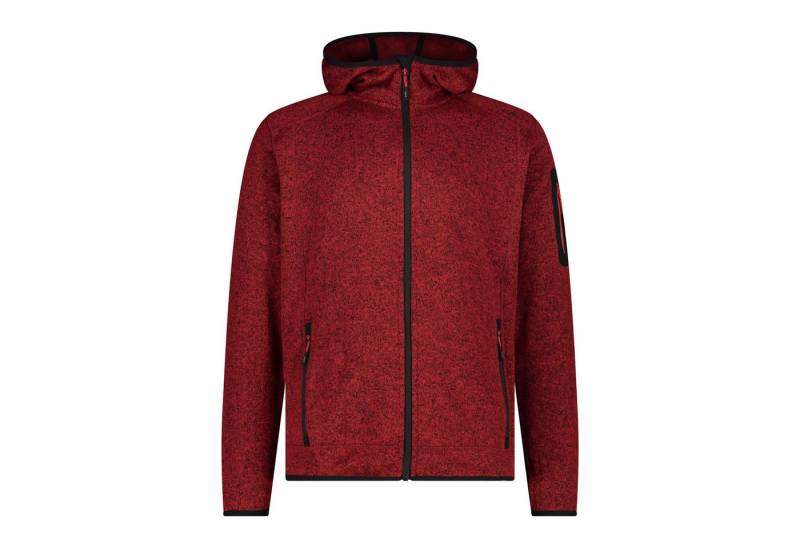 CMP Fleecejacke CMP Herren Fleecejacke Knitted Fix Hood Jacket 3H60847N von CMP