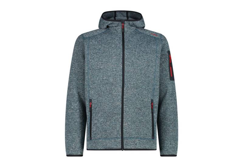 CMP Fleecejacke CMP Herren Fleecejacke Knitted Fix Hood Jacket 3H60847N von CMP