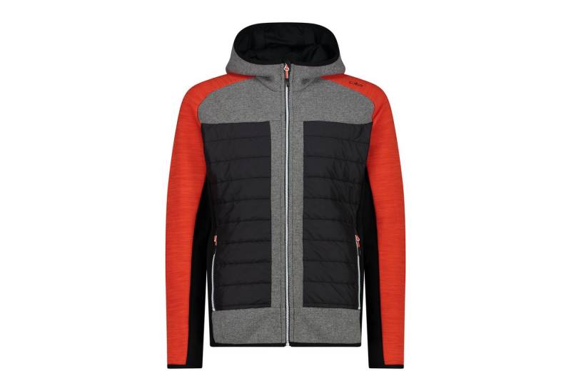 CMP Fleecejacke CMP Herren Fleecejacke Man Hybrid Fix Hood Jacket 33M2147 von CMP