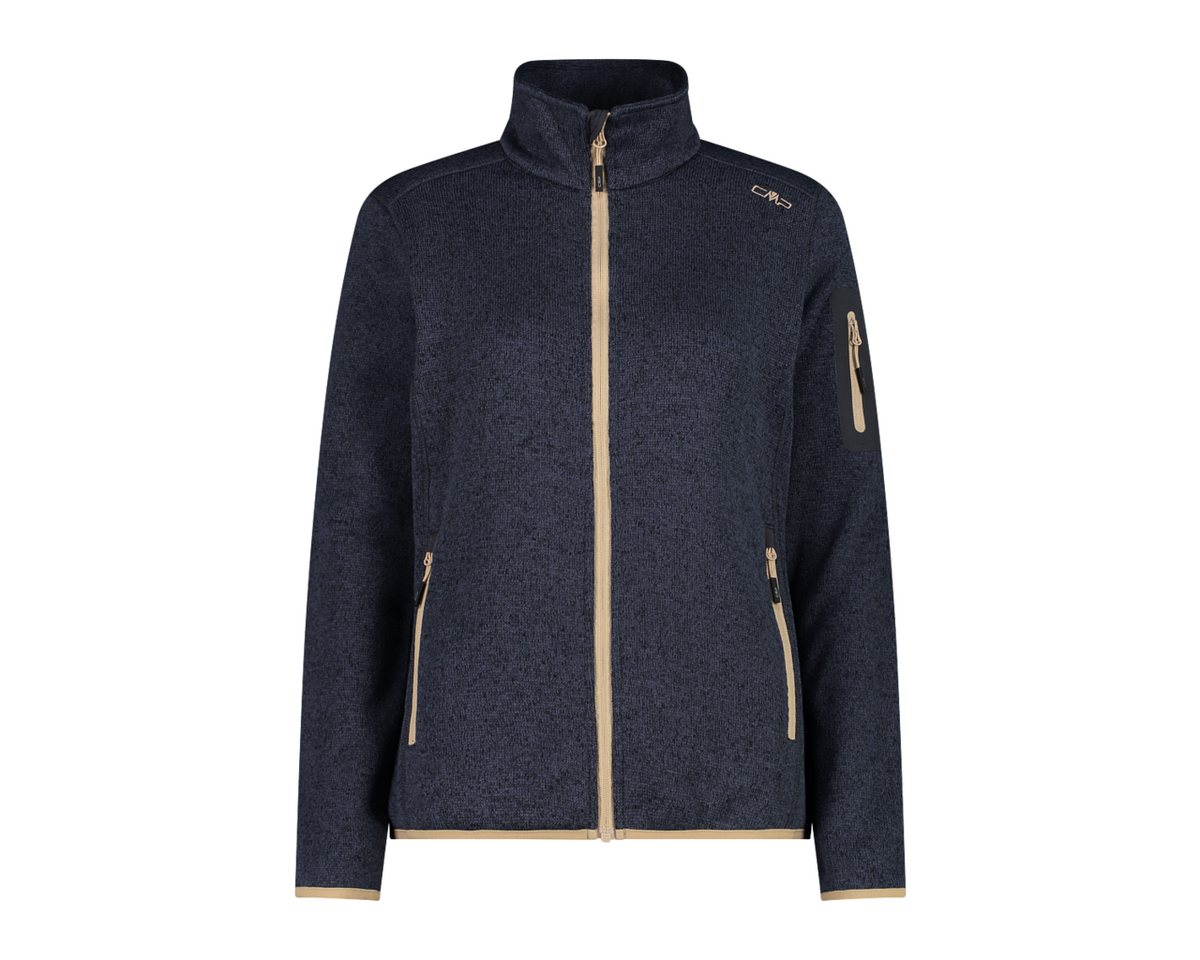 CMP Fleecejacke CMP KNITTED MELANGE FLEECE JACKE für Damen (1-St) von CMP