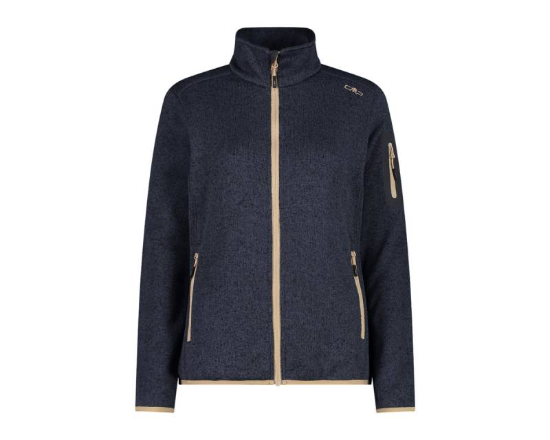 CMP Fleecejacke CMP KNITTED MELANGE FLEECE JACKE für Damen (1-St) von CMP