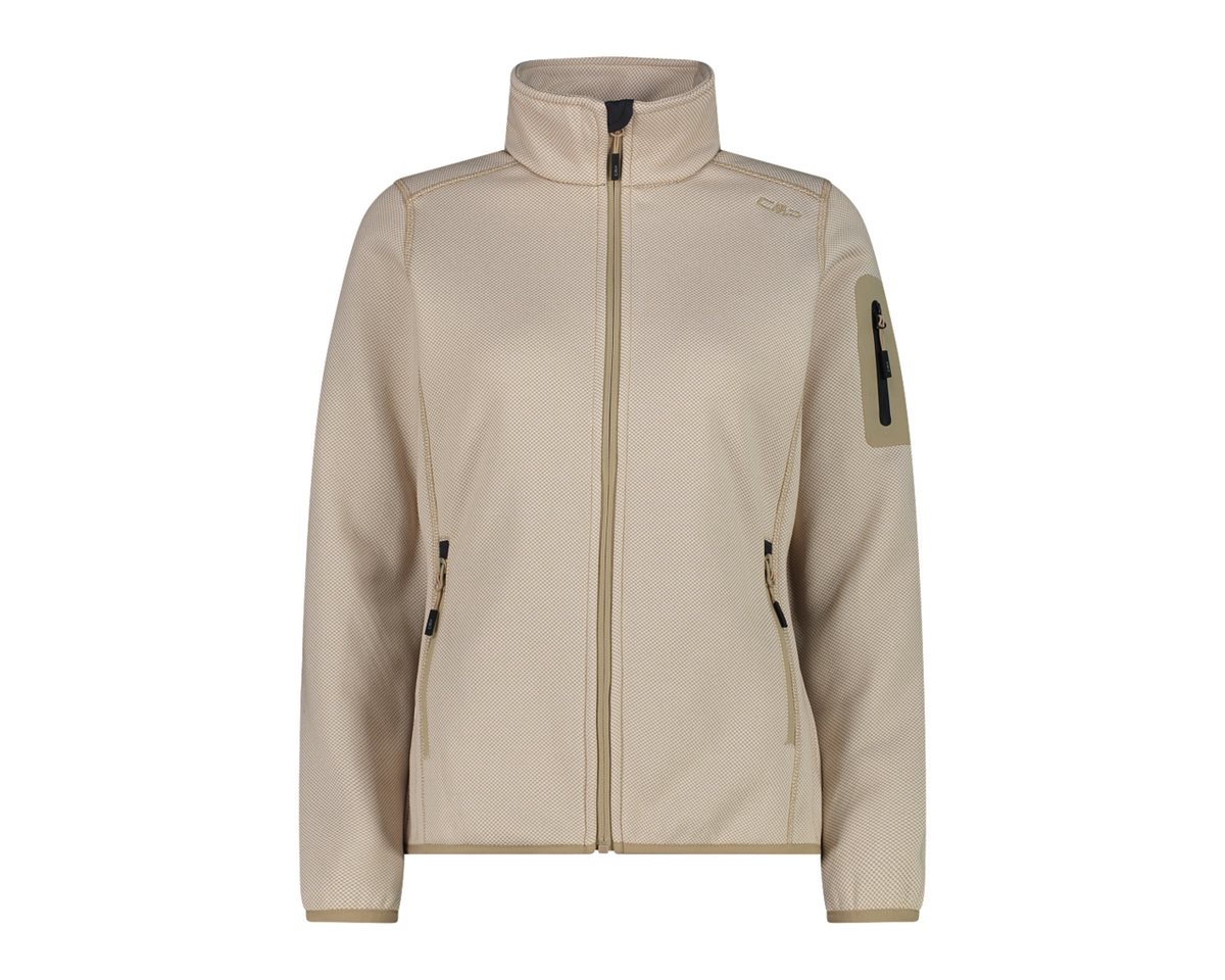 CMP Fleecejacke CMP KNITTED MELANGE FLEECE JACKE für Damen (1-St) von CMP