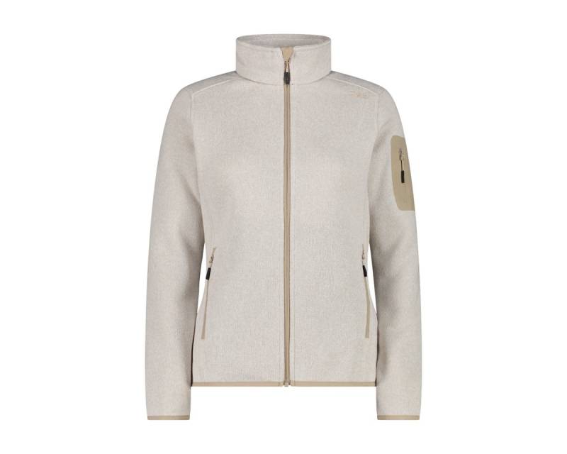 CMP Fleecejacke CMP KNITTED MELANGE FLEECE JACKE für Damen (1-St) von CMP