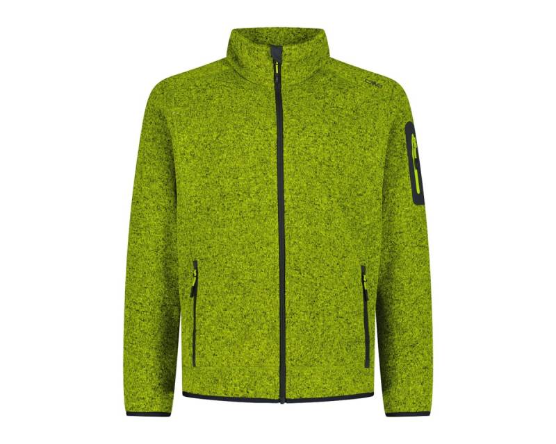 CMP Fleecejacke CMP KNITTED MELANGE FLEECE JACKE für Herren von CMP