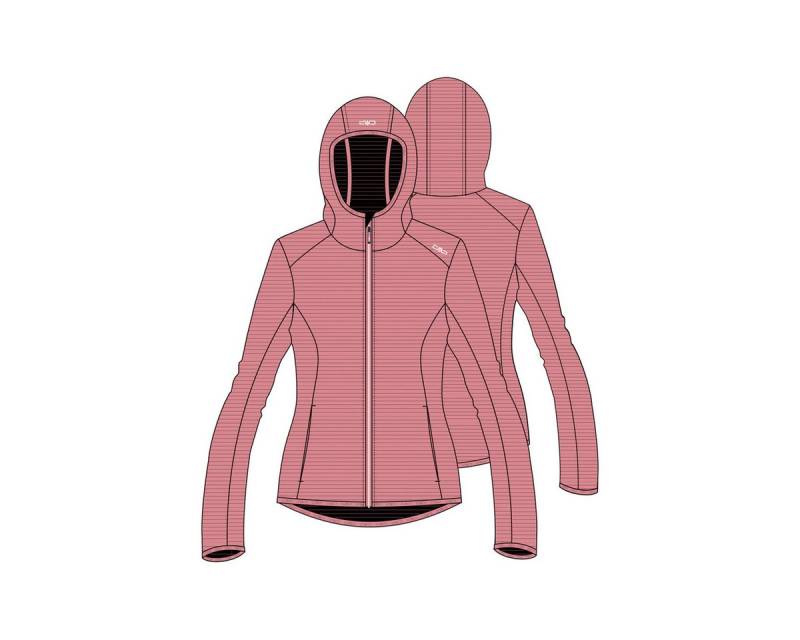 CMP Fleecejacke CMP Mädchen Fleecejacke Kid G Fix Hood Jacket 33E6935 von CMP