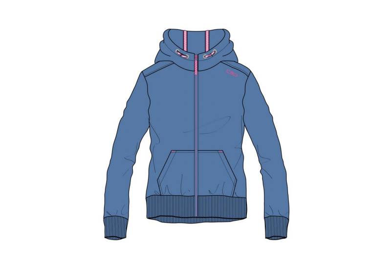 CMP Fleecejacke CMP Mädchen Sweatjacke KID G JACKET FIX HOOD 32D8165 von CMP