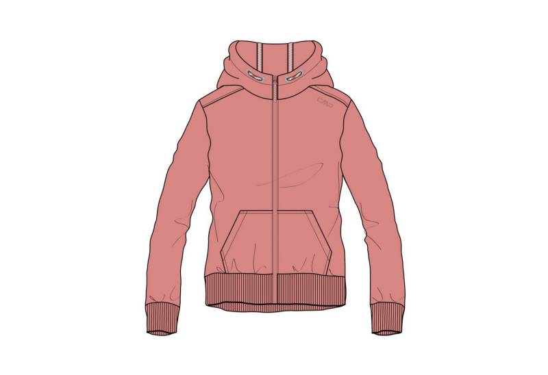 CMP Fleecejacke CMP Mädchen Sweatjacke KID G JACKET FIX HOOD 32D8165 von CMP