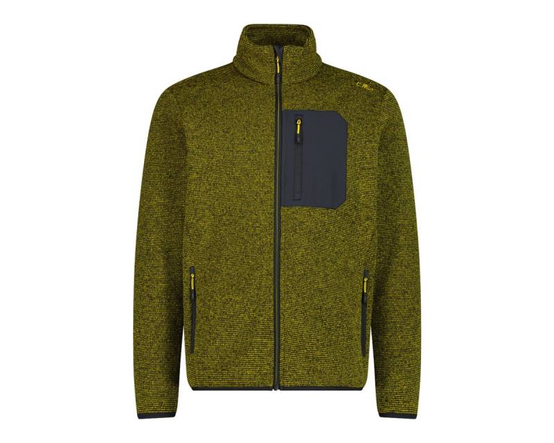 CMP Fleecejacke Herren Fleece Jacke gold grün von CMP