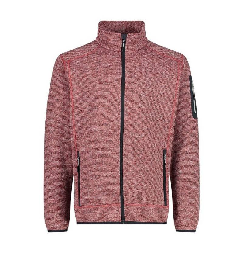 CMP Fleecejacke Knit-Tech mit Stehkragen rot Herren von CMP