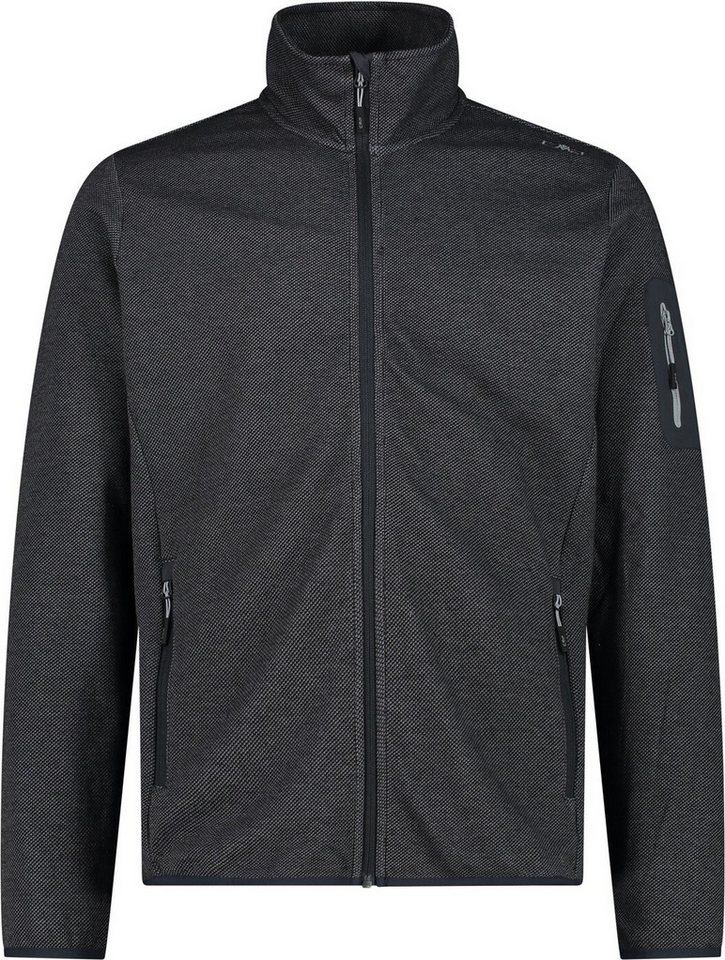 CMP Fleecejacke MAN JACKET NERO-GRAFFITE CMP Fleecejacke MAN JACKET NERO-GRAFFITE von CMP