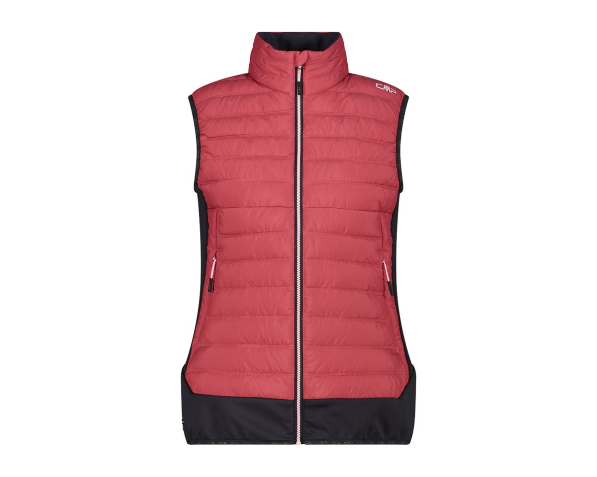 CMP Fleeceweste Woman Vest Hybrid rot von CMP