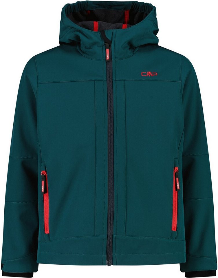 CMP Funktionsjacke BOY SOFTSHELL JACKET FIX HOOD ALPINE von CMP
