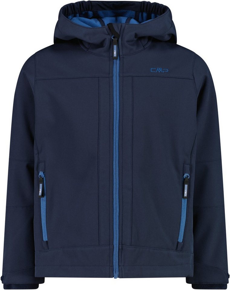 CMP Funktionsjacke BOY SOFTSHELL JACKET FIX HOOD B.BLUE-BLUESTONE von CMP