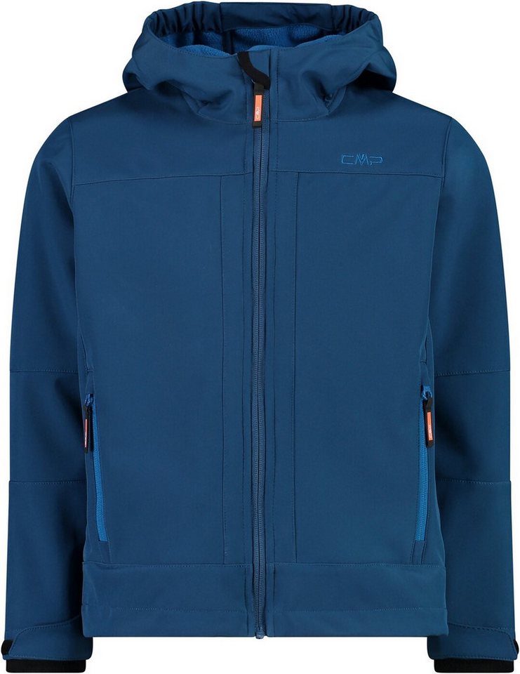 CMP Funktionsjacke BOY SOFTSHELL JACKET FIX HOOD OCEAN von CMP