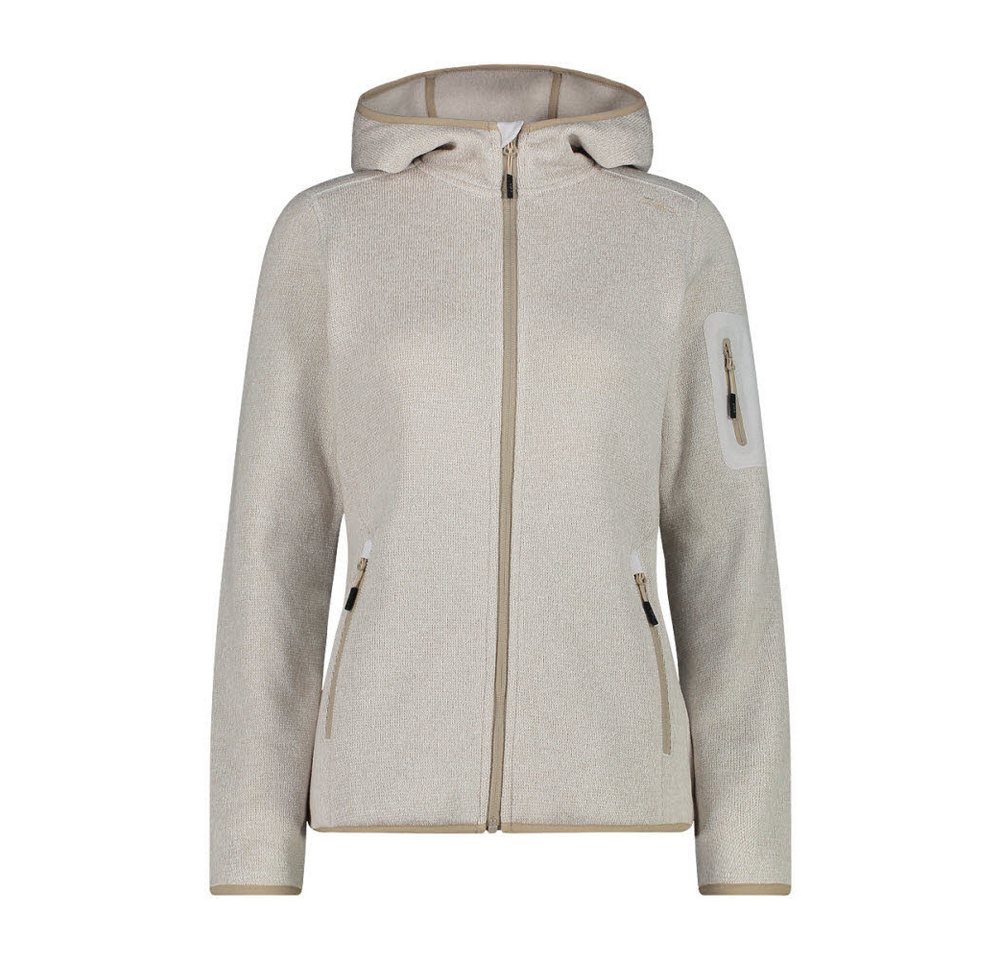 CMP Funktionsjacke CMP Damen Fleecejacke Knit-Tech Kapuze von CMP