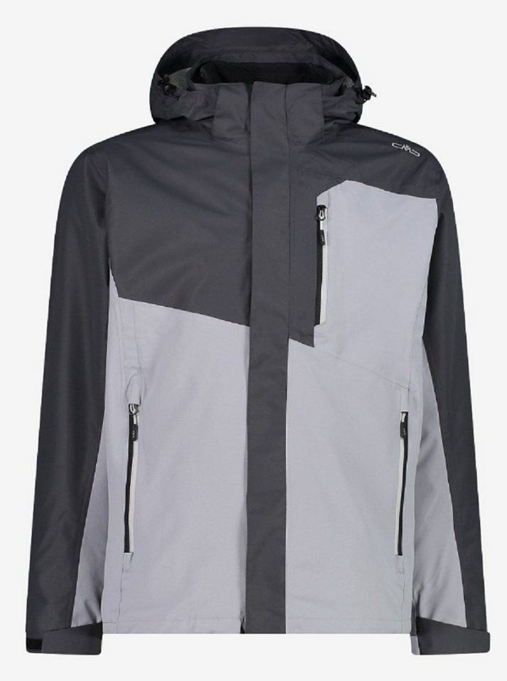 CMP Funktionsjacke CMP Man Jacket Zip Hood Herren Doppeljacke Wanderjacke 31Z1587D von CMP