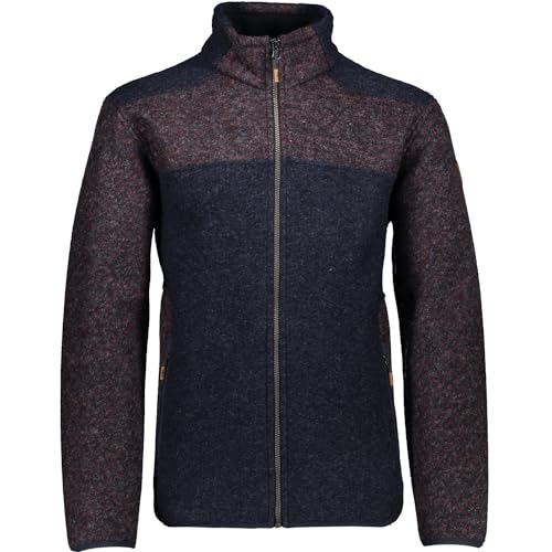 CMP Funktionsjacke Kapuzenjacke Strickjacke GRAU WOOLTECH ISOLIEREND 3M36277 (50) von CMP