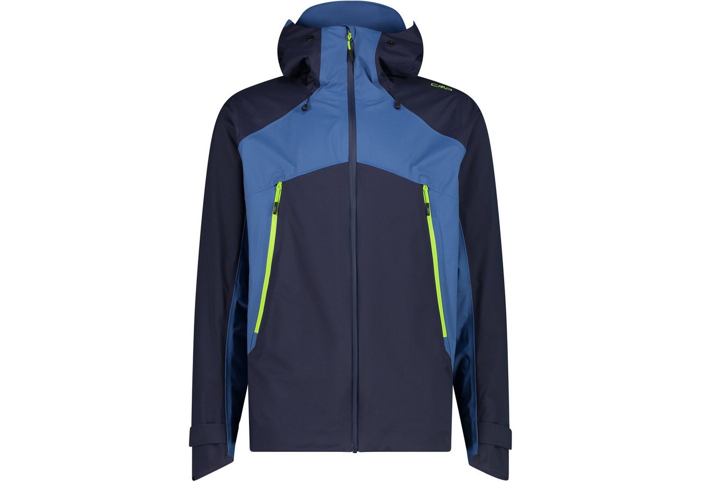 CMP Funktionsjacke MAN JACKET FIX HOOD BLACK BLUE von CMP