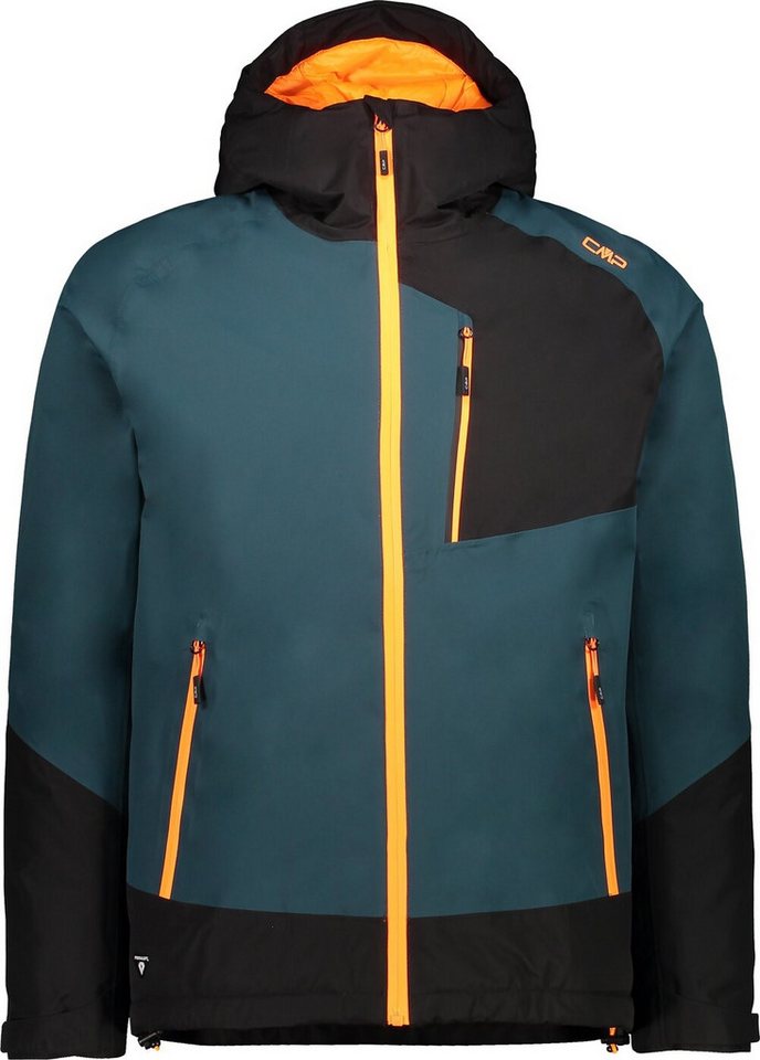 CMP Funktionsjacke MAN JACKET FIX HOOD PETROLIO von CMP