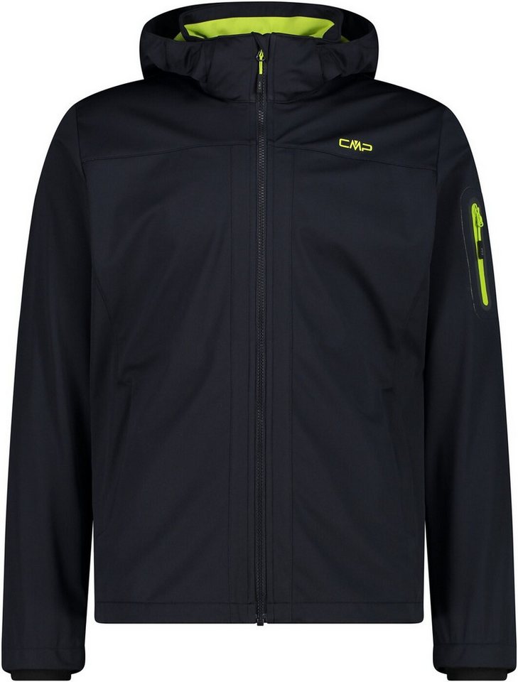 CMP Funktionsjacke MAN JACKET ZIP HOOD ANTRACITE-ACIDO von CMP