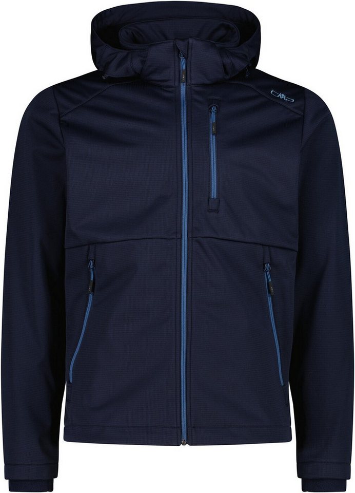 CMP Funktionsjacke MAN JACKET ZIP HOOD BLACK BLUE von CMP