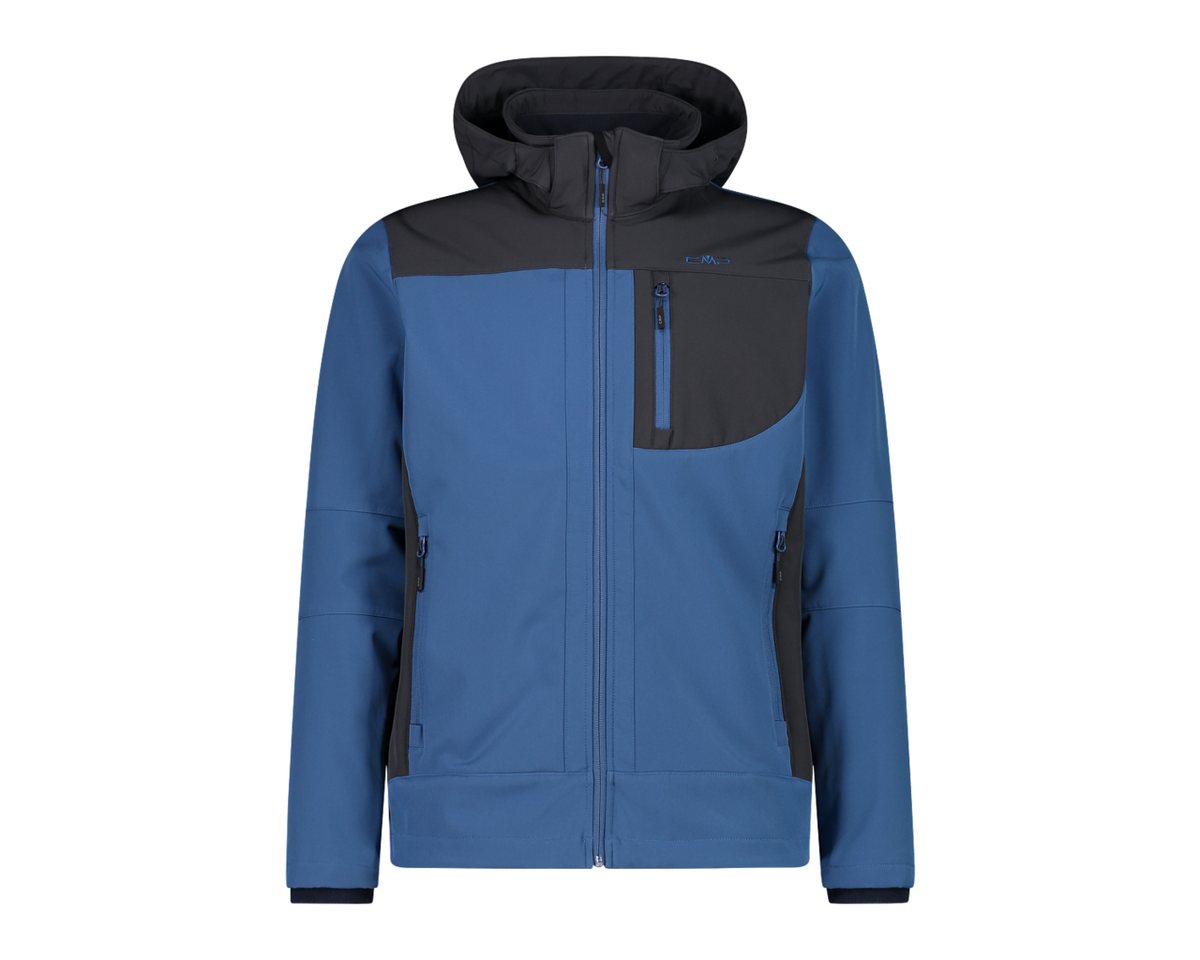 CMP Funktionsjacke MAN JACKET ZIP HOOD BLUESTONE-ANTRACITE von CMP