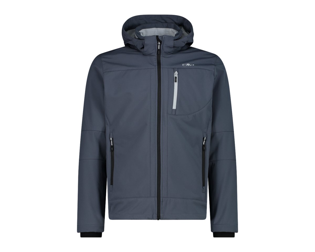 CMP Funktionsjacke MAN JACKET ZIP HOOD TITANIO-ALLUMINIO von CMP