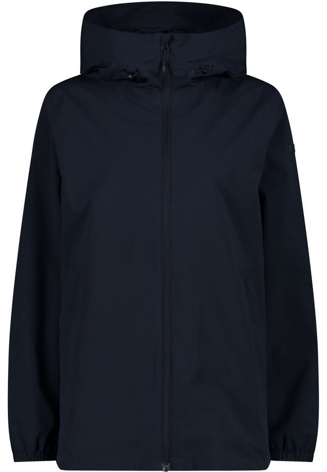 CMP Funktionsjacke WOMAN JACKET FIX HOOD BLACK BLUE von CMP