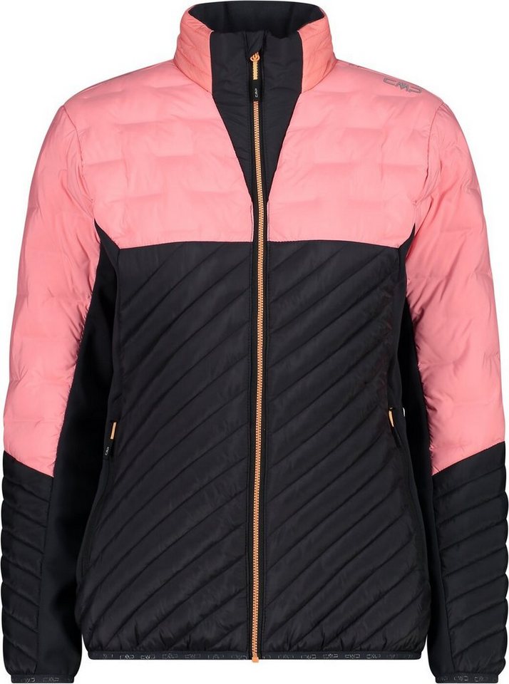 CMP Funktionsjacke WOMAN JACKET HYBRID ANTRACITE-PESCA von CMP