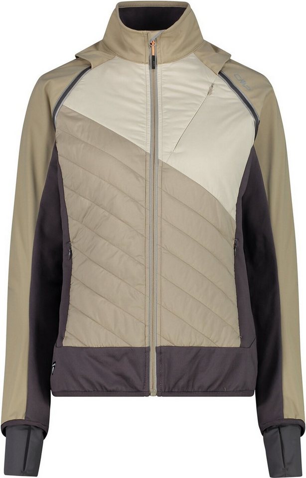 CMP Funktionsjacke Wander Funktionjack Damen JACKET WITH DETACHABLE SLEEVES SABBIA von CMP