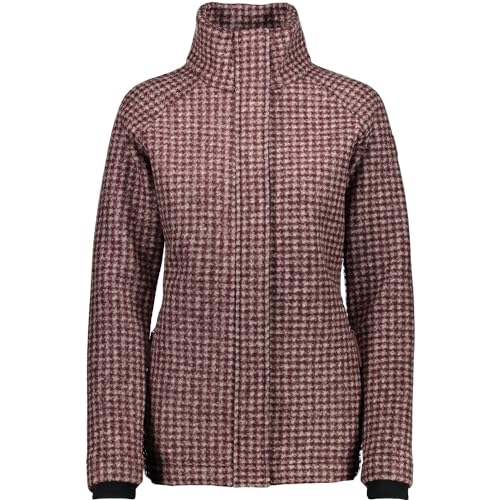 CMP Funktionsjacke Wolljacke Jacket ROT WOOLTECH WÄRMEISOLIEREND 3M37876 (38) von CMP