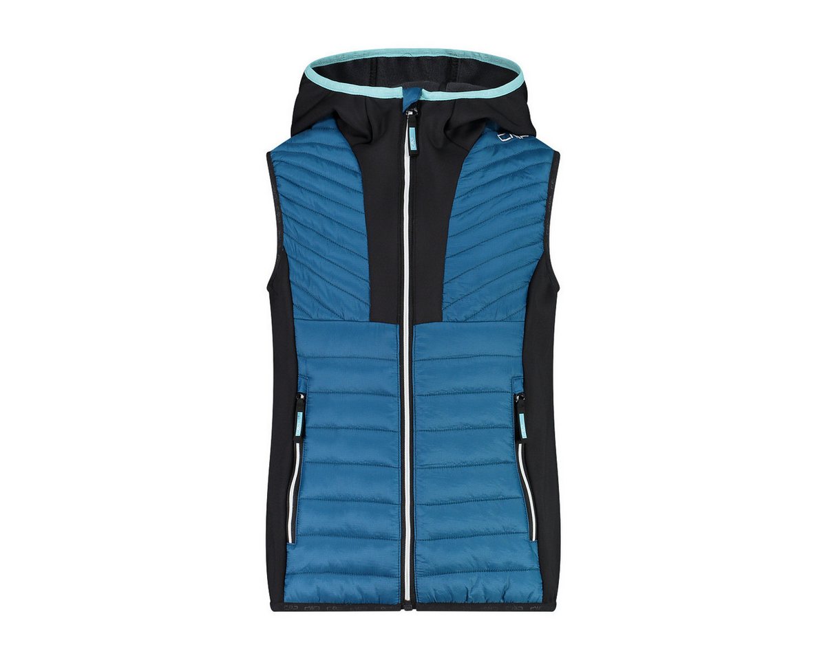 CMP Funktionsweste CMP Mädchen Weste Kid G Hybrid Vest Fix Hood 32Z3955 von CMP
