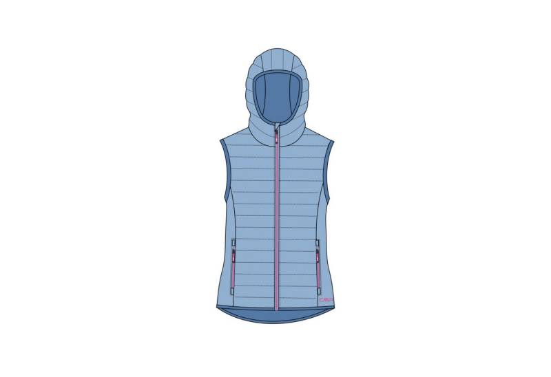 CMP Funktionsweste CMP Mädchen Weste Kid G Vest Fix Hood 34Z5175 von CMP
