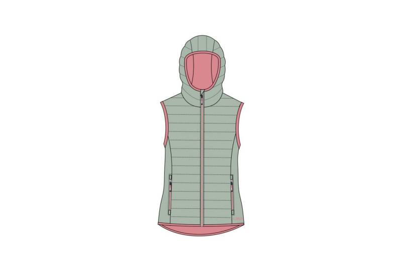 CMP Funktionsweste CMP Mädchen Weste Kid G Vest Fix Hood 34Z5175 von CMP