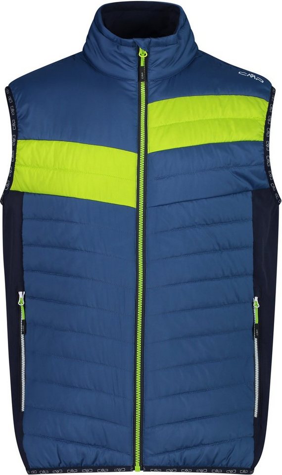 CMP Funktionsweste MAN HYBRID VEST DUSTY BLUE von CMP