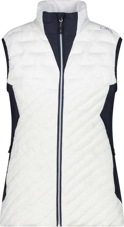 CMP Funktionsweste WOMAN VEST HYBRID BIANCO von CMP